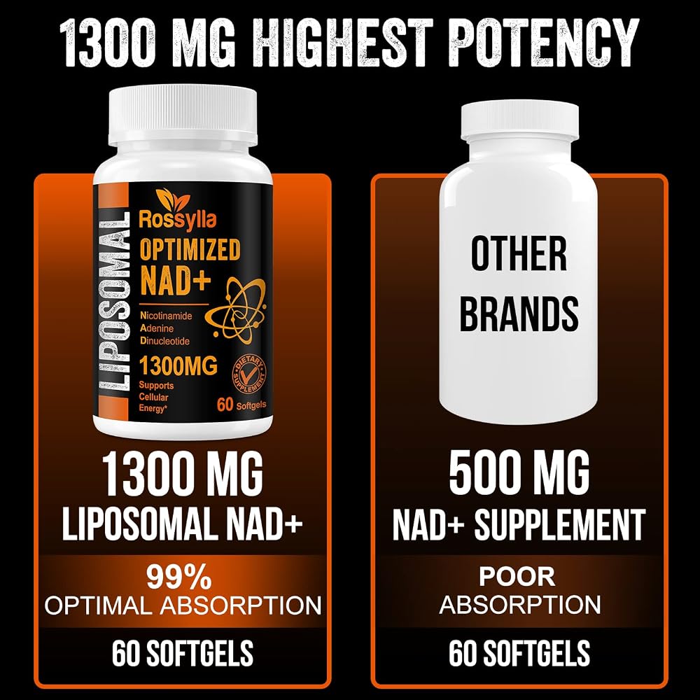 Rhameph Rossylla Liposomal NAD+ 1300 MG - 60 Capsules - image 6