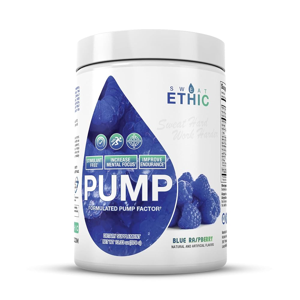 Sweat Ethic Pump Pre Workout Powder