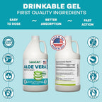 Land Art Pure Aloe Vera Drinkable Gel - Cold-Processed Inner Filet