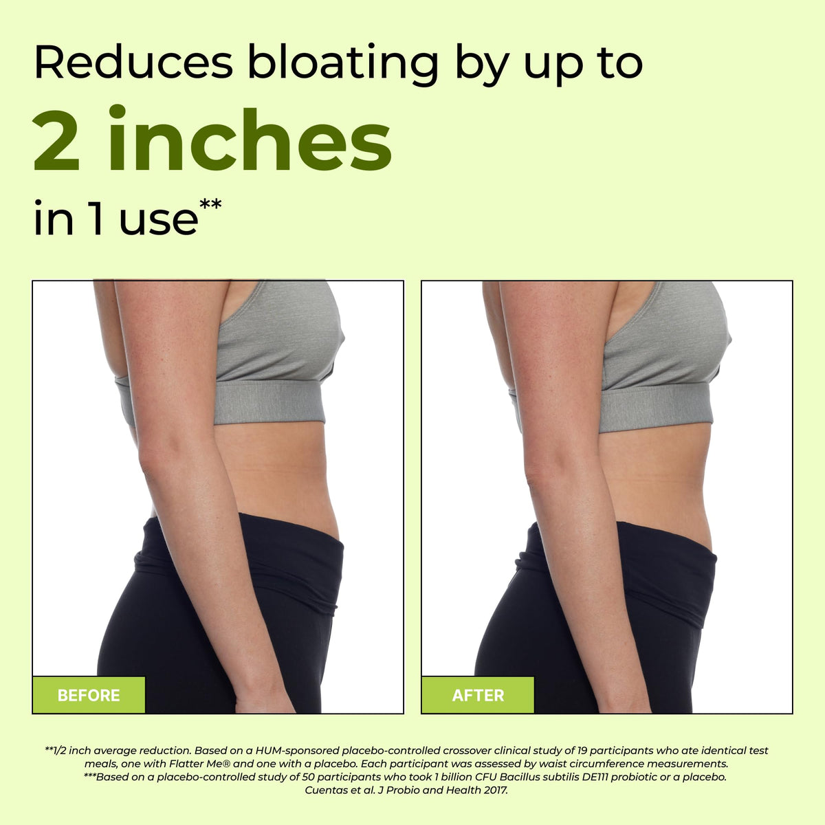 HUM Flatter Me Digestive Enzymes for Bloating Support - 60 Capsules - image 4