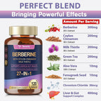 Totaria Berberine Supplement with Ceylon Cinnamon & Milk Thistle - image 2