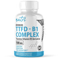 Nature's Fusions Nutri TTFD Thiamine B1 100mg with Magnesium - 60 Capsules