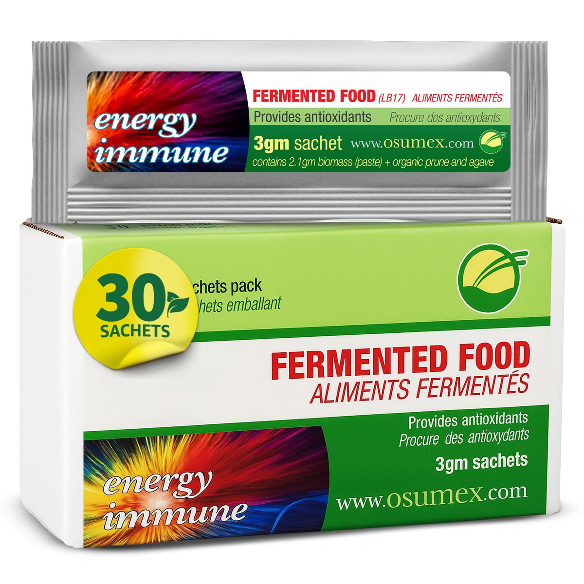 Osumex LB17 Fermented Food Biomass Probiotics for Women