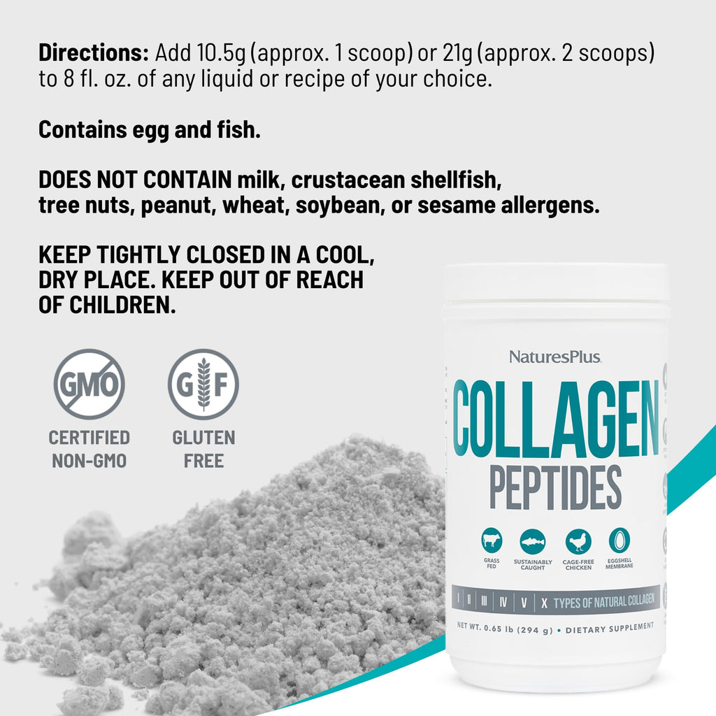 Nature's Plus NaturesPlus Collagen Peptides - Hair