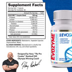 Evogen Evozyme Digestive Enzymes for Gut Health - 60 Capsules - image 2