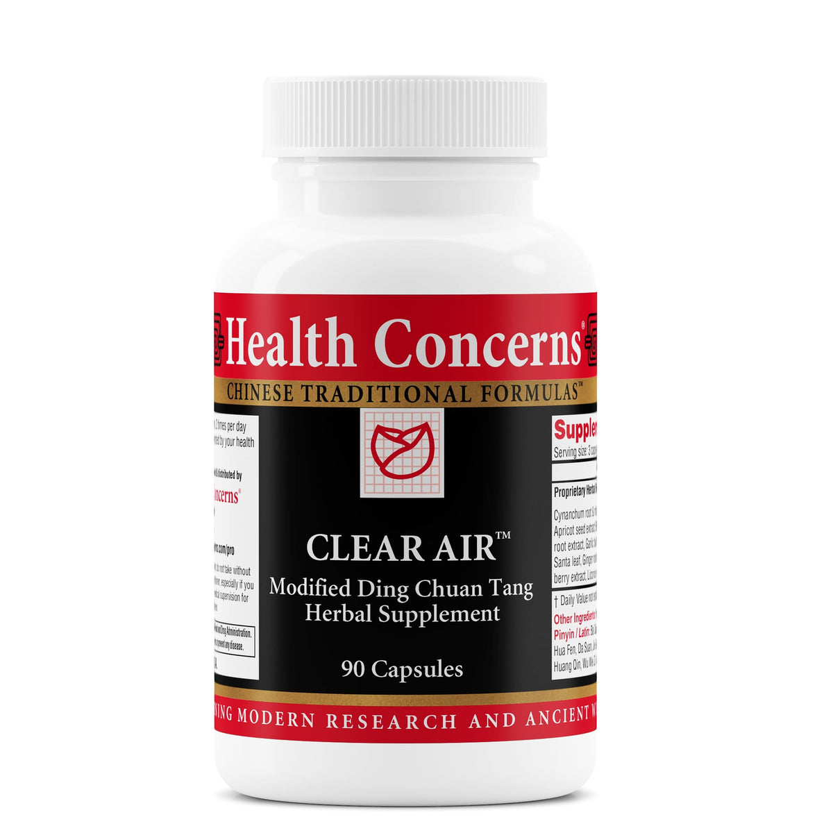 Health Concerns Clear Air Cough & Phlegm Support - 90 Capsules