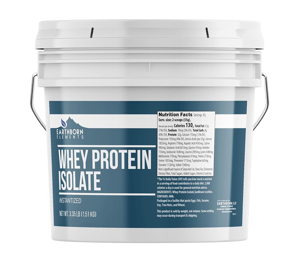 Earthborn Elements Whey Protein Isolate 90 - 3.35 lb