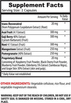 VIP Vitamins Supreme Resveratrol 1200mg - 120 Capsules - image 5