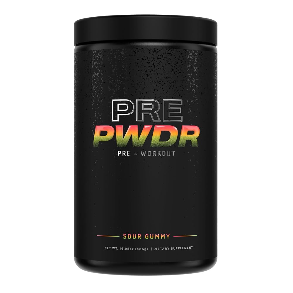PWDRS PRE Pre-Workout Powder - Energy