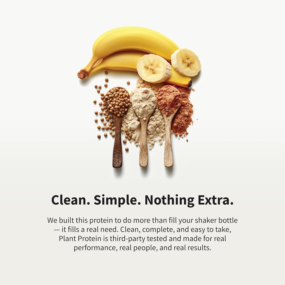Snap Supplements Plant-Based Vegan Protein Powder, Banana - 30 Servings - image 6