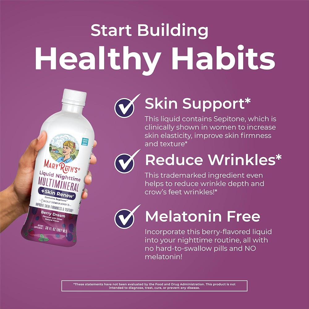 MARYRUTH'S MaryRuth Organics Nighttime Liquid Multimineral
