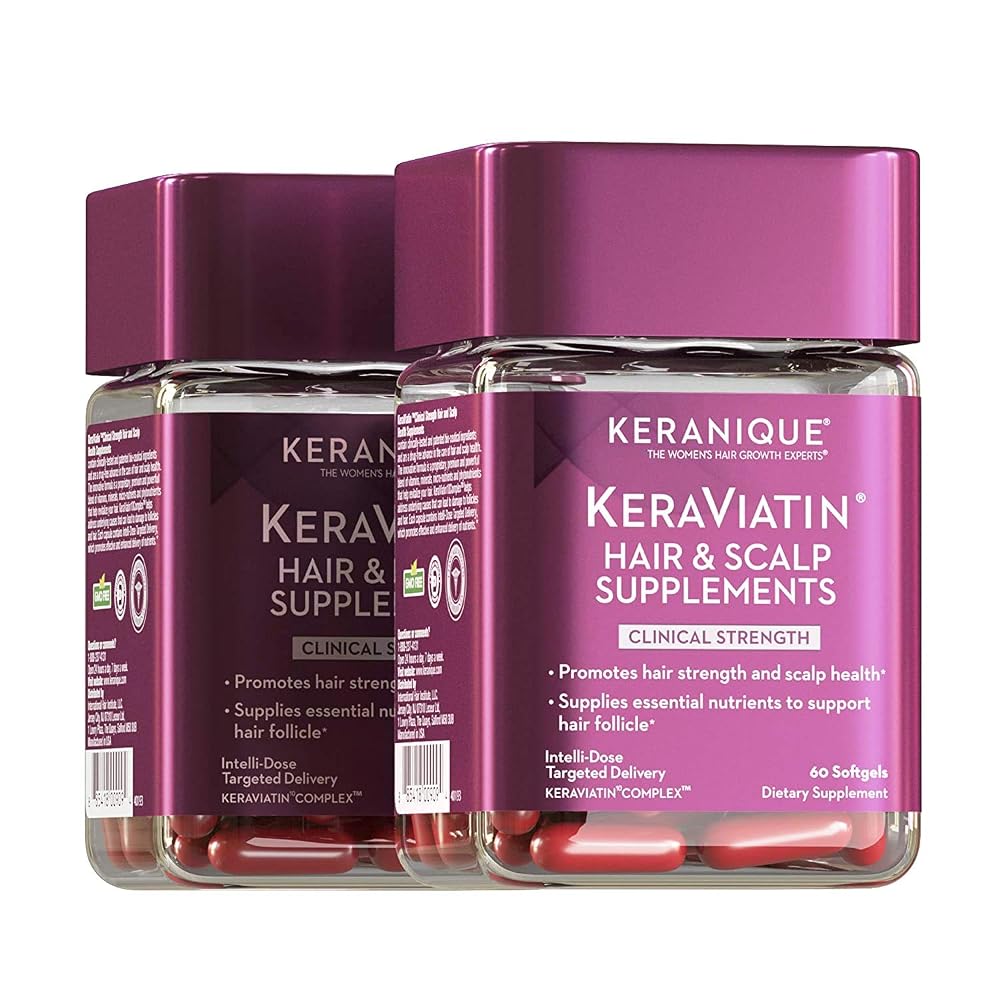 Keranique Hair & Scalp Supplements - Promote Strength and Growth - image 2