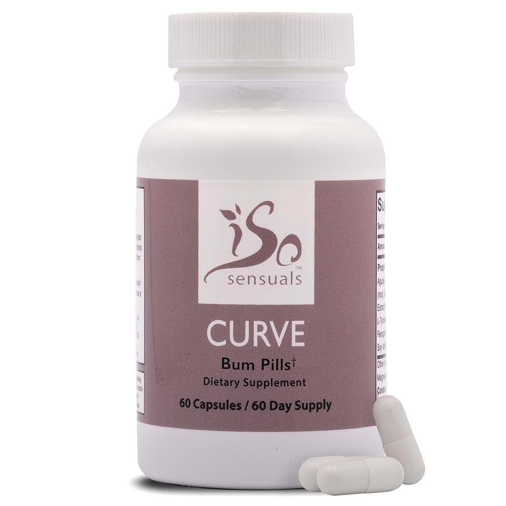 IsoSensuals Curve Butt Enhancement Pills - 60 Capsules