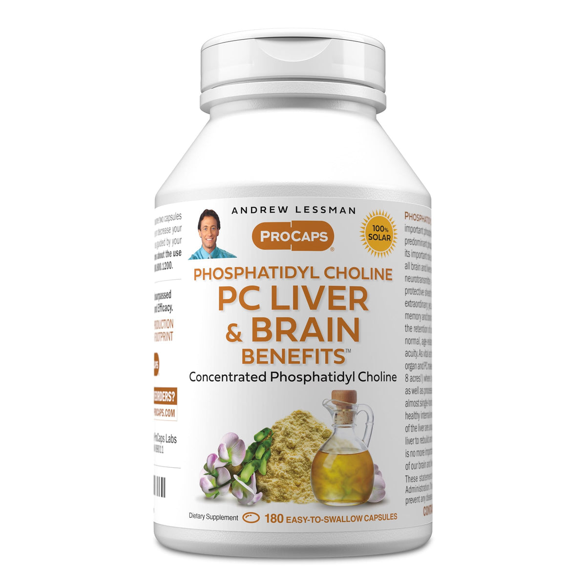 ANDREW LESSMAN PC Liver and Brain Benefits Softgels - Phosphatidyl