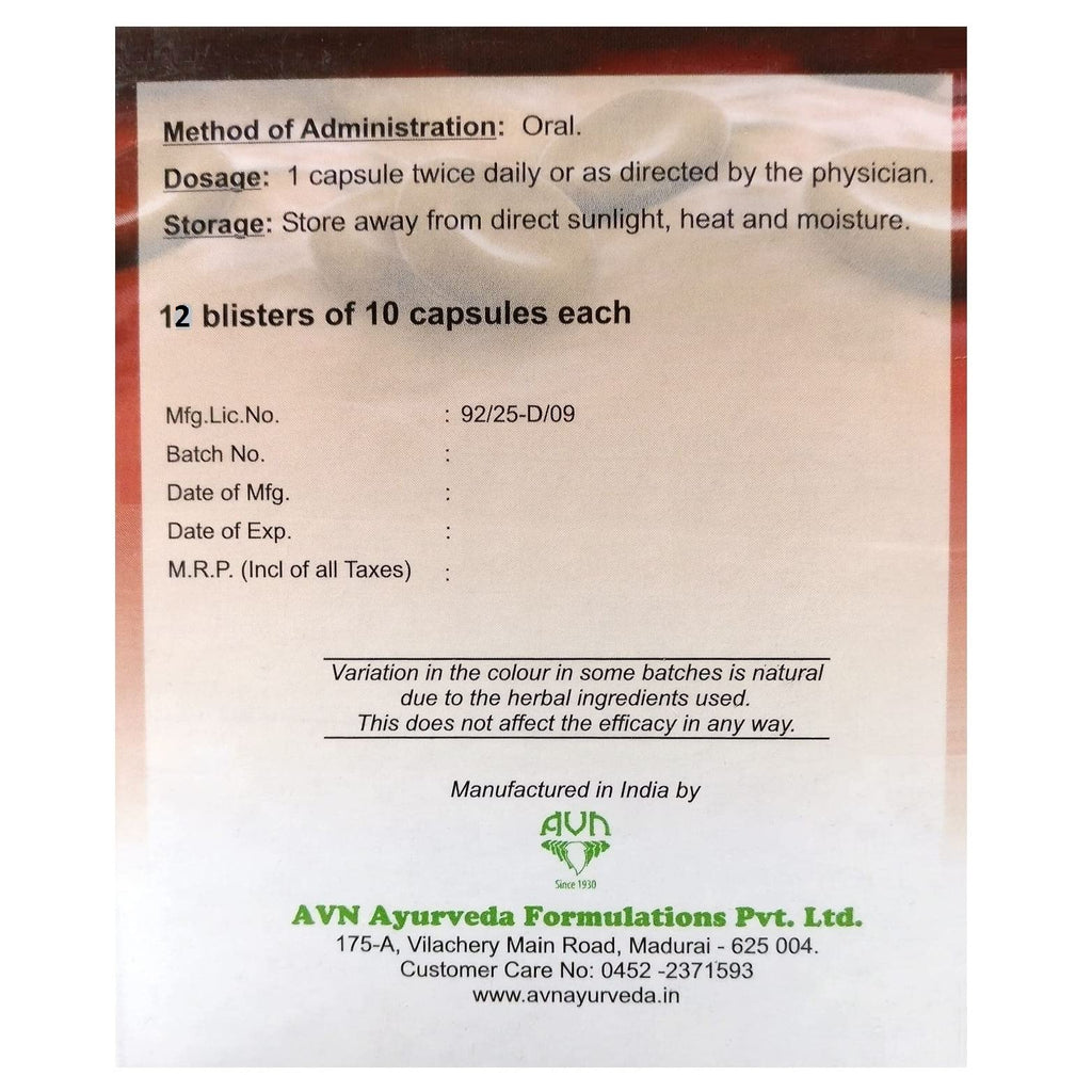 AVN Xerfer Iron Capsules for Anemia Support - 120 Capsules - image 4