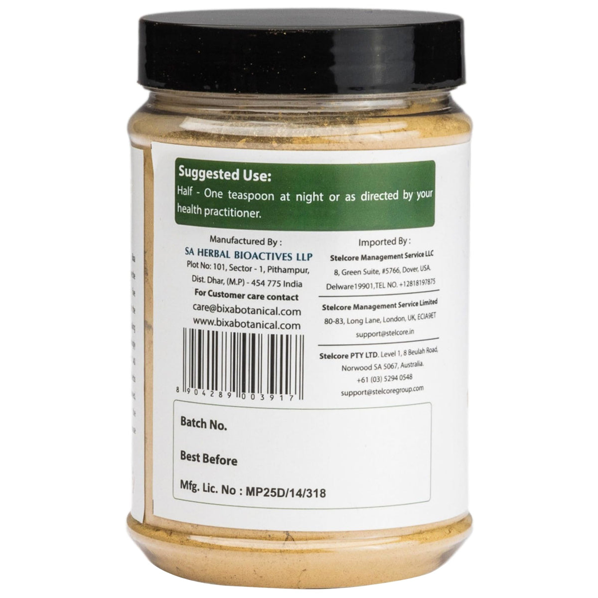 bixa BOTANICAL Pippali Mool Powder Piper Longum Root - 200g - image 5