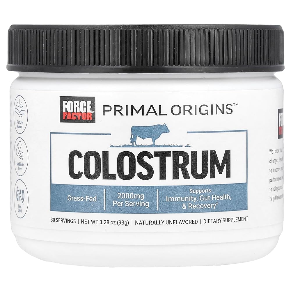 Force Factor Awesome Colostrum Powder for Gut Health - 30 Servings - image 4