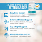 Better Bladder Urinary & Bladder Support Supplement - 60 Capsules - image 8