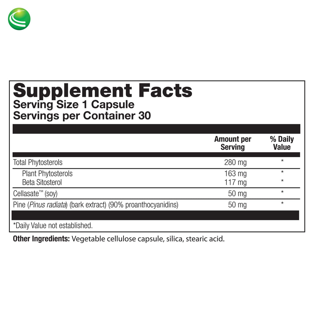Nutra BioGenesis Sterol 117 Plant Sterols & Pine Bark - 30 Vegetarian Capsules - image 5