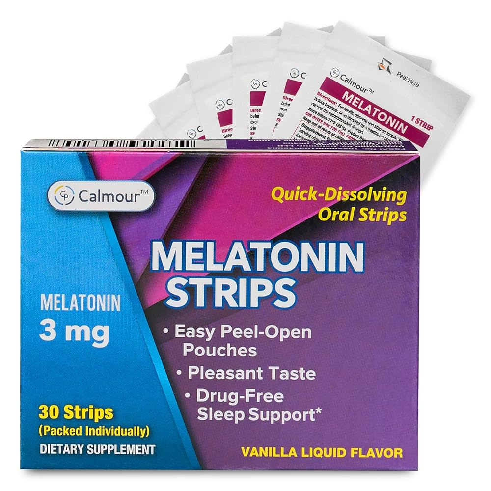 CALMOUR Oral Sleep Strips