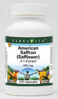Terravita American Saffron Safflower 4:1 Extract 450 mg - 100 Capsules