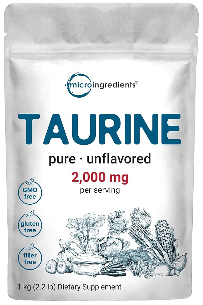 Micro Ingredients Taurine Powder - 1 KG