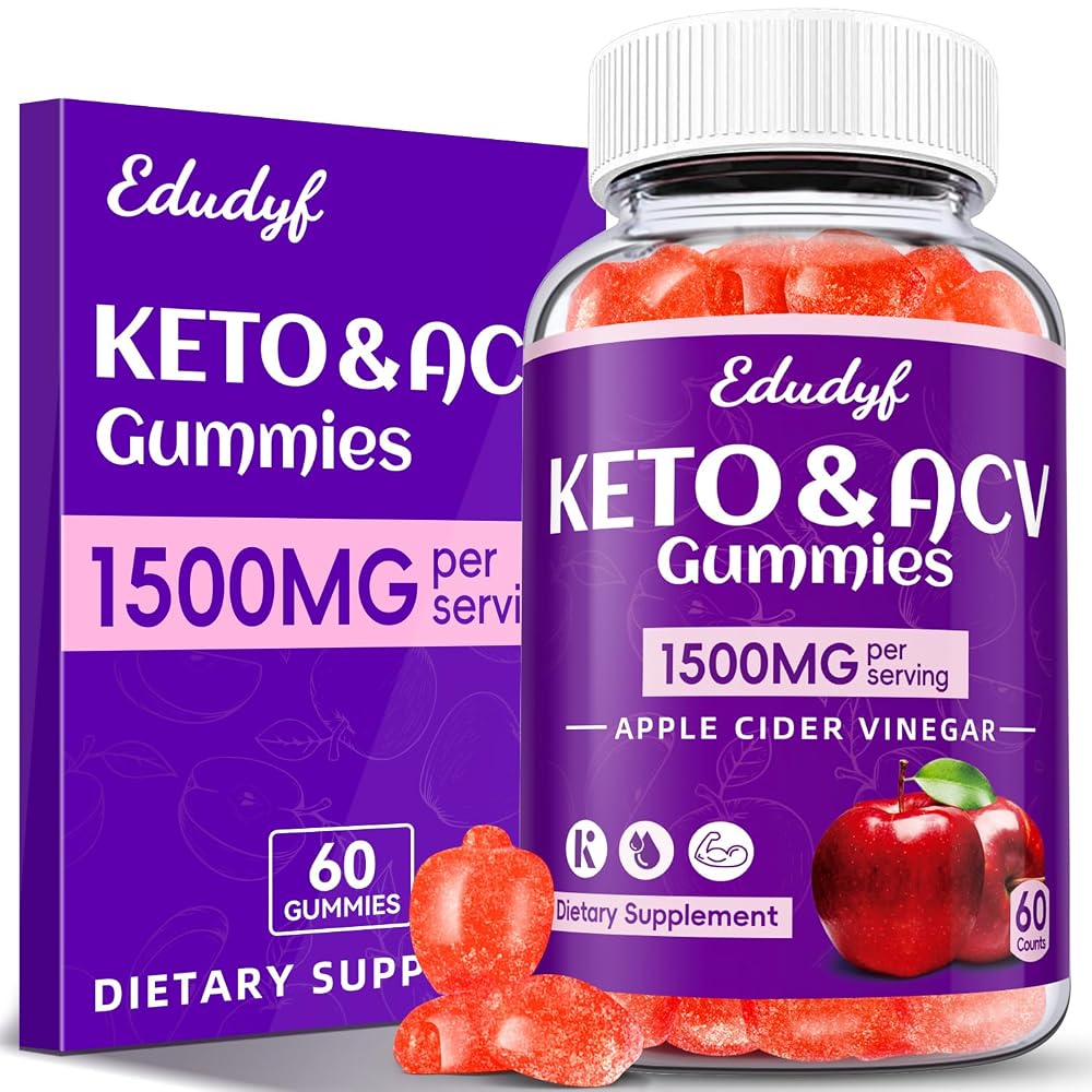 EDUDYF Keto ACV Gummies with Probiotics & B12 - 60 Count - image 7