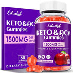 EDUDYF Keto ACV Gummies with Probiotics & B12 - 60 Count - image 7