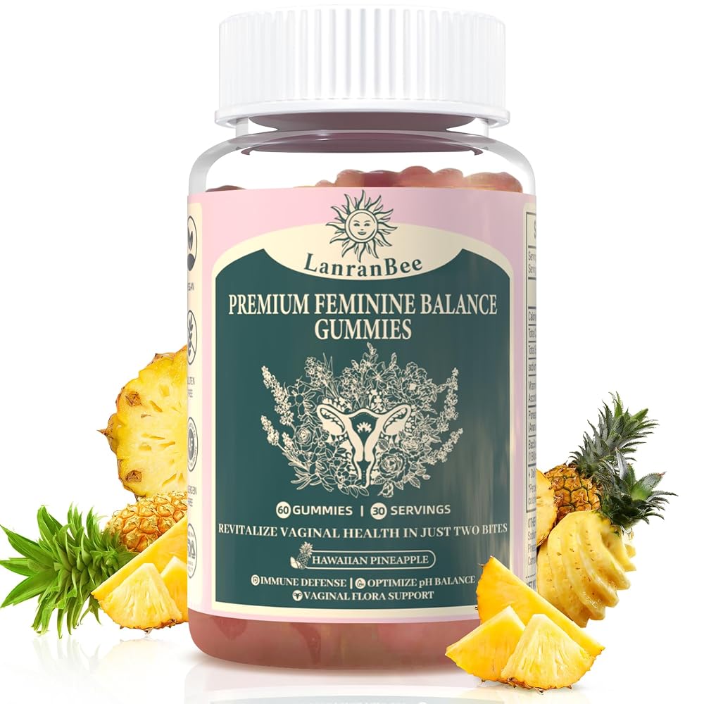 LanranBee Premium Feminine Balance Gummies - for Women’s Health