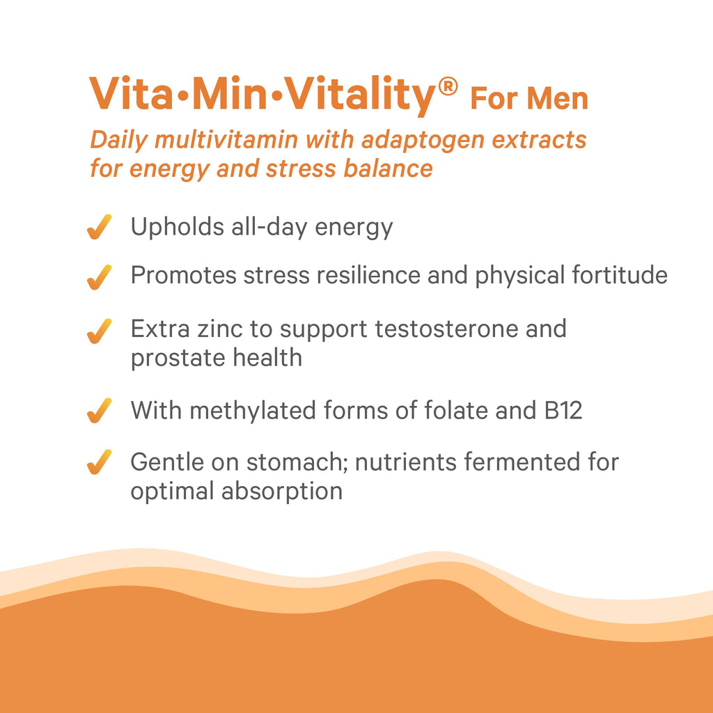 PURE SYNERGY Vita·Min·Vitality Multivitamin for Men - 60 Tablets - image 4