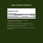Swanson Beta-Carotene Vitamin A 25,000 IU - 300 Softgels - image 4