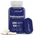LongLifeNutri Policosanol 100mg - 200 Vegetarian Capsules