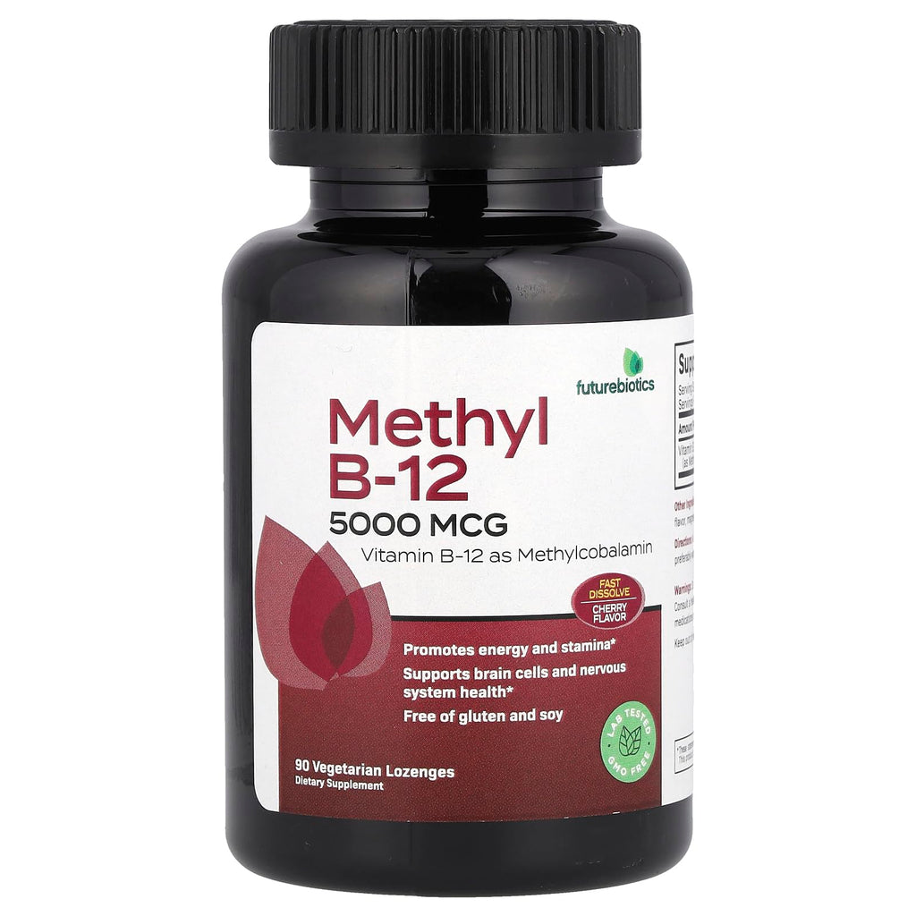 Futurebiotics Methyl B-12 5000 mcg Cherry - 90 Lozenges