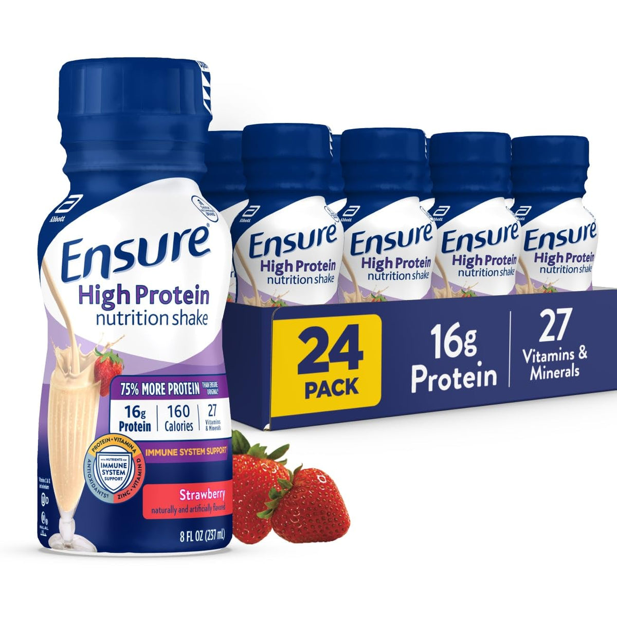 Ensure 16g of Protein Nutritional Ready-to-Drink Meal Replacement