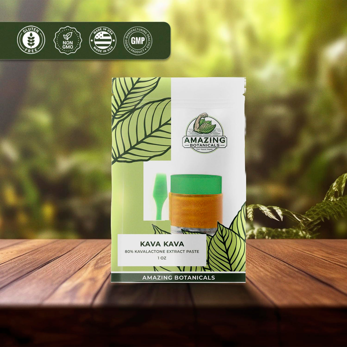 Amazing Botanicals Kava Kava 80% Kavalactone Extract Paste - 1 oz - image 3