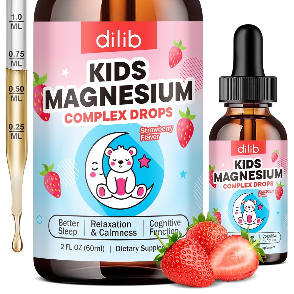 dilib Kids Magnesium Liquid Drops - Liquid Magnesium Glycinate