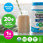 Orgain Organic Vegan Protein Powder + Oat Milk - 20g Plant Based