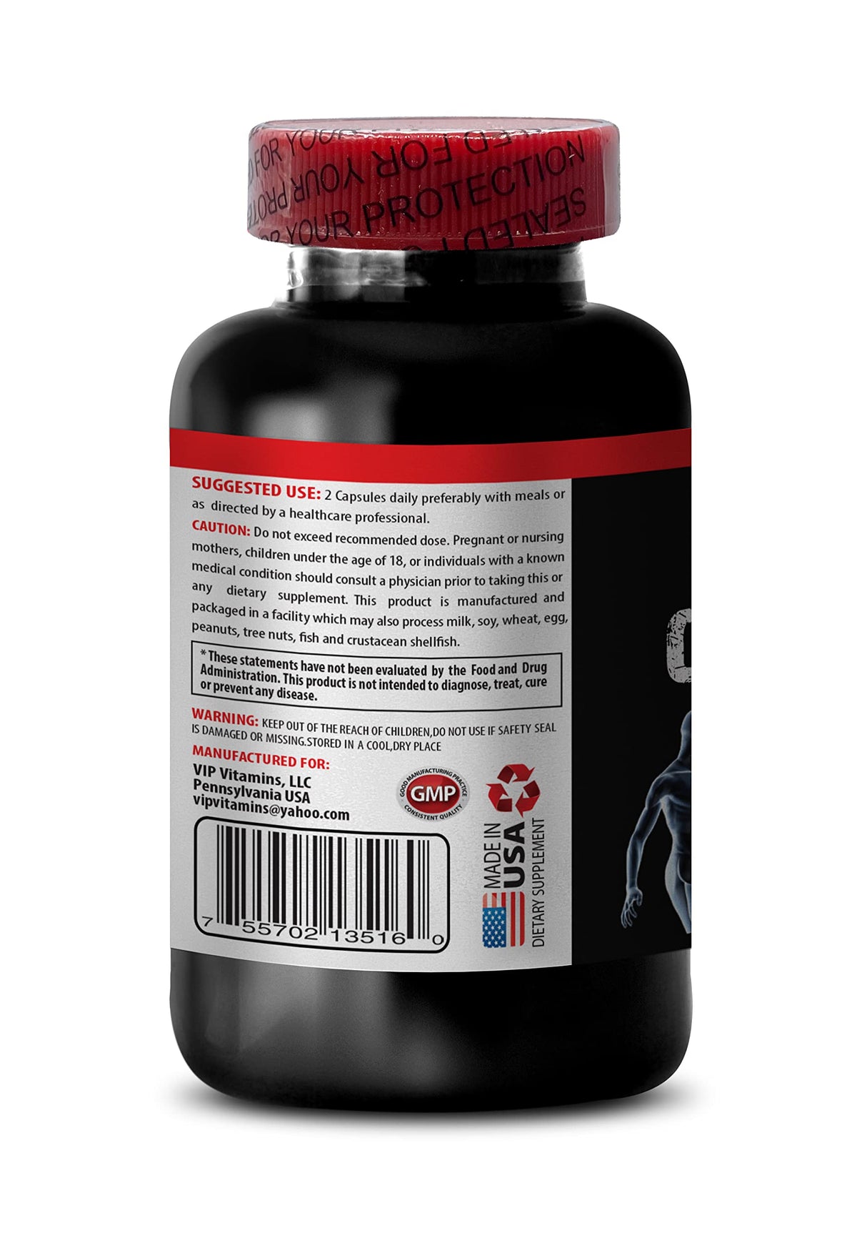 VIP Vitamins Candida Away Extra Strength Formula - 60 Capsules - image 3