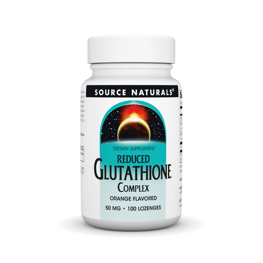 Source Naturals Reduced Glutathione Complex 50 mg - 100 Lozenges