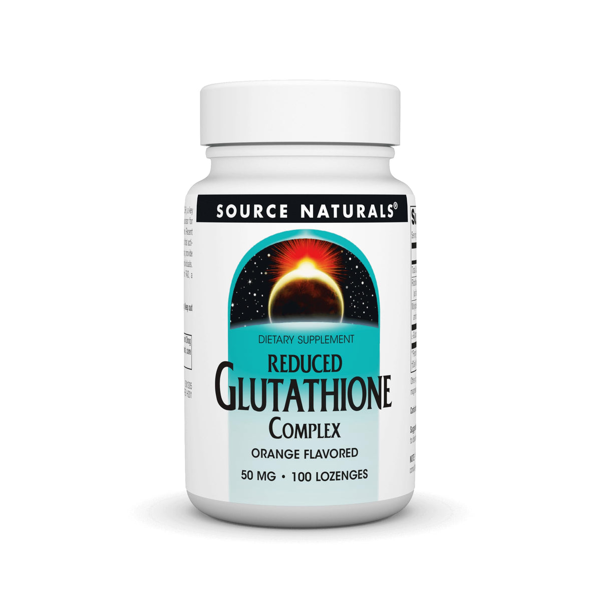 Source Naturals Reduced Glutathione Complex 50 mg - 100 Lozenges