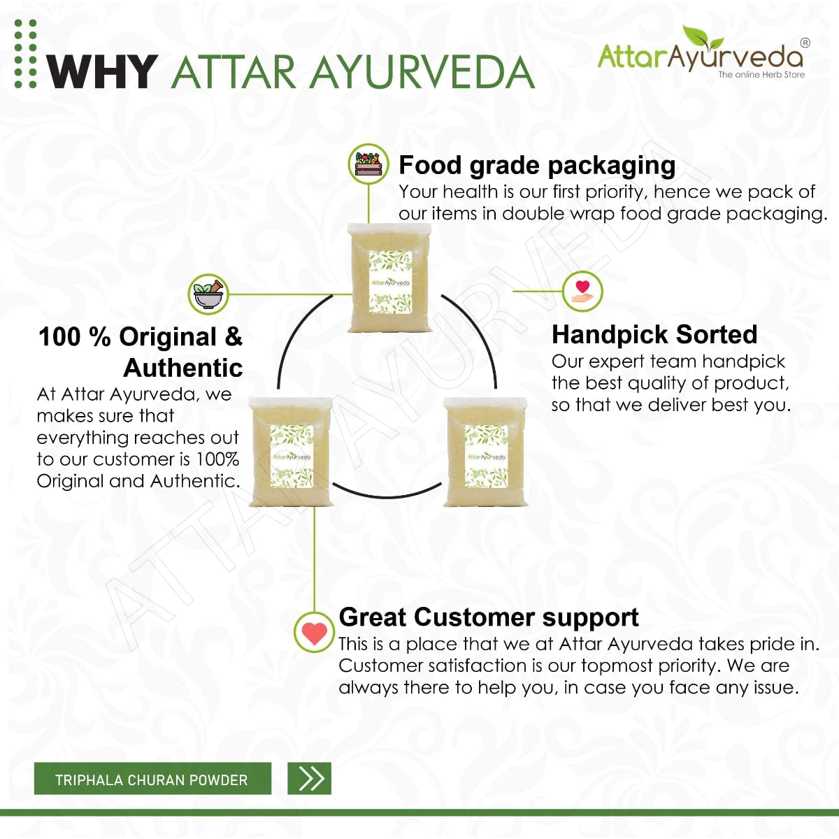 Metrol Triphala Churan Powder (Ratio 1:2:4) - 700g - image 7