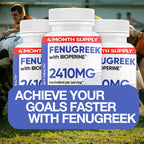 COMFY HEALTH Fenugreek Capsules 2410mg - 120 Capsules - image 3