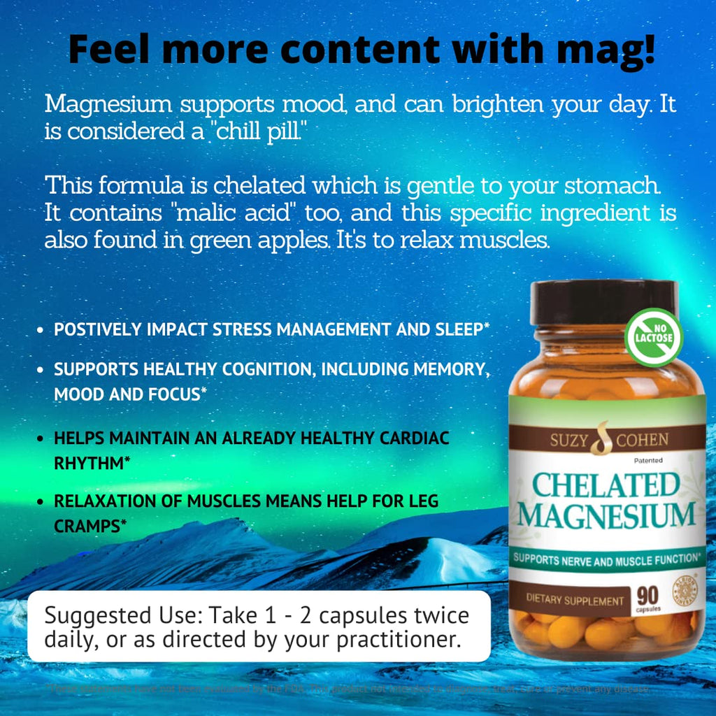 Script Essentials Chelated Magnesium Glycinate Capsules - 90 Count - image 5