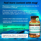 Script Essentials Chelated Magnesium Glycinate Capsules - 90 Count - image 5