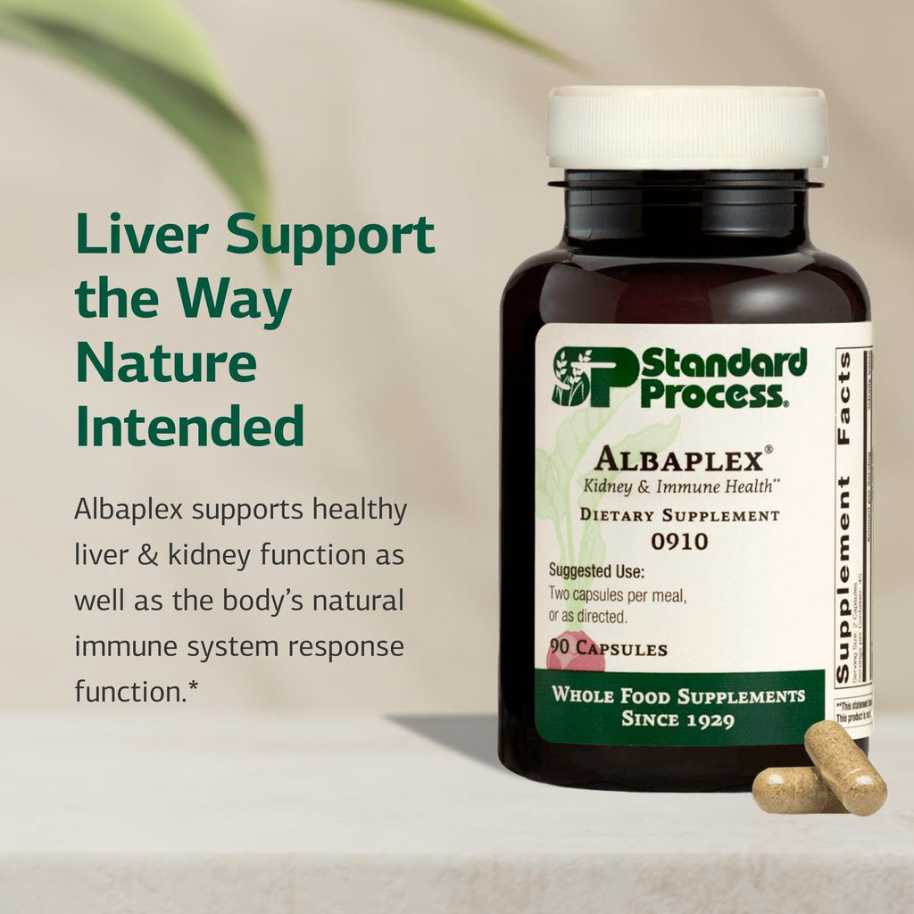 Standard Process Albaplex Kidney & Liver Supplement - 90 Capsules - image 3