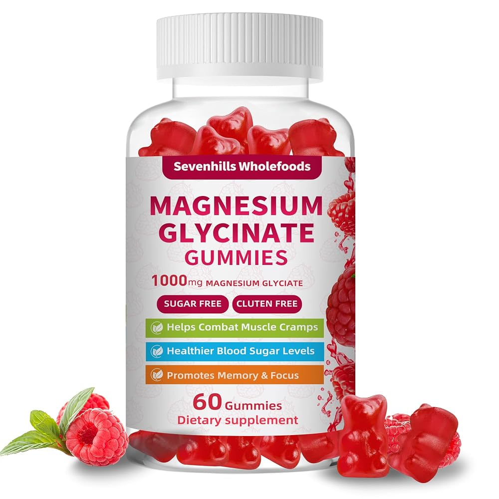 Sevenhills Wholefoods Magnesium Glycinate Gummies 1000mg
