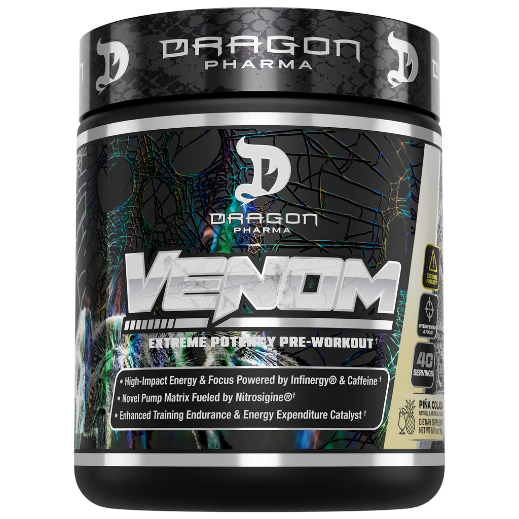DRAGON PHARMA Venom Extreme Potency Pre-Workout