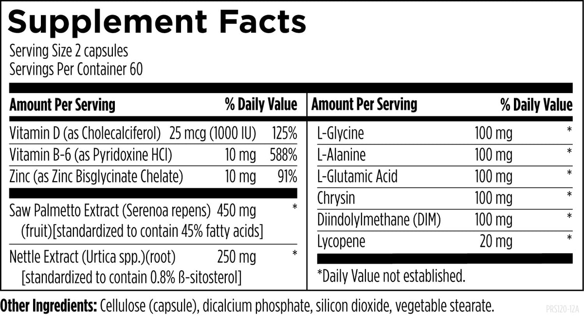 Designs for Health Prostate Supreme Saw Palmetto - 120 Capsules - image 4