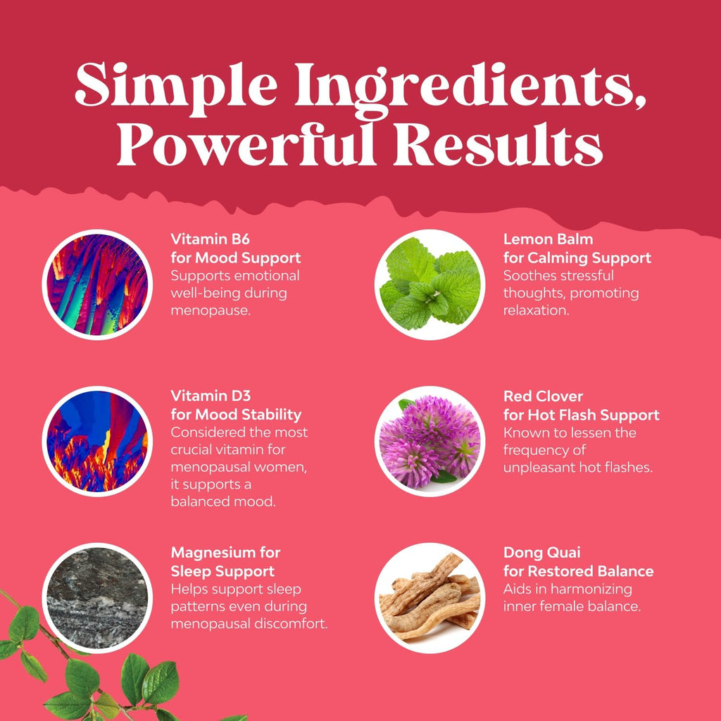 Natures Craft Complete Herbal Menopause Supplement for Women