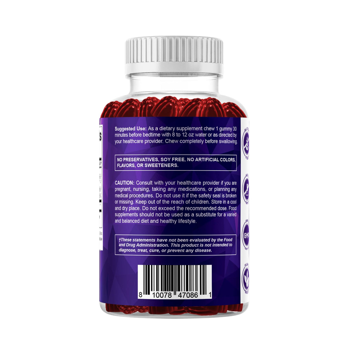 Vitamatic Melatonin 10 mg Sleep Support Gummies - 120 Count - image 9